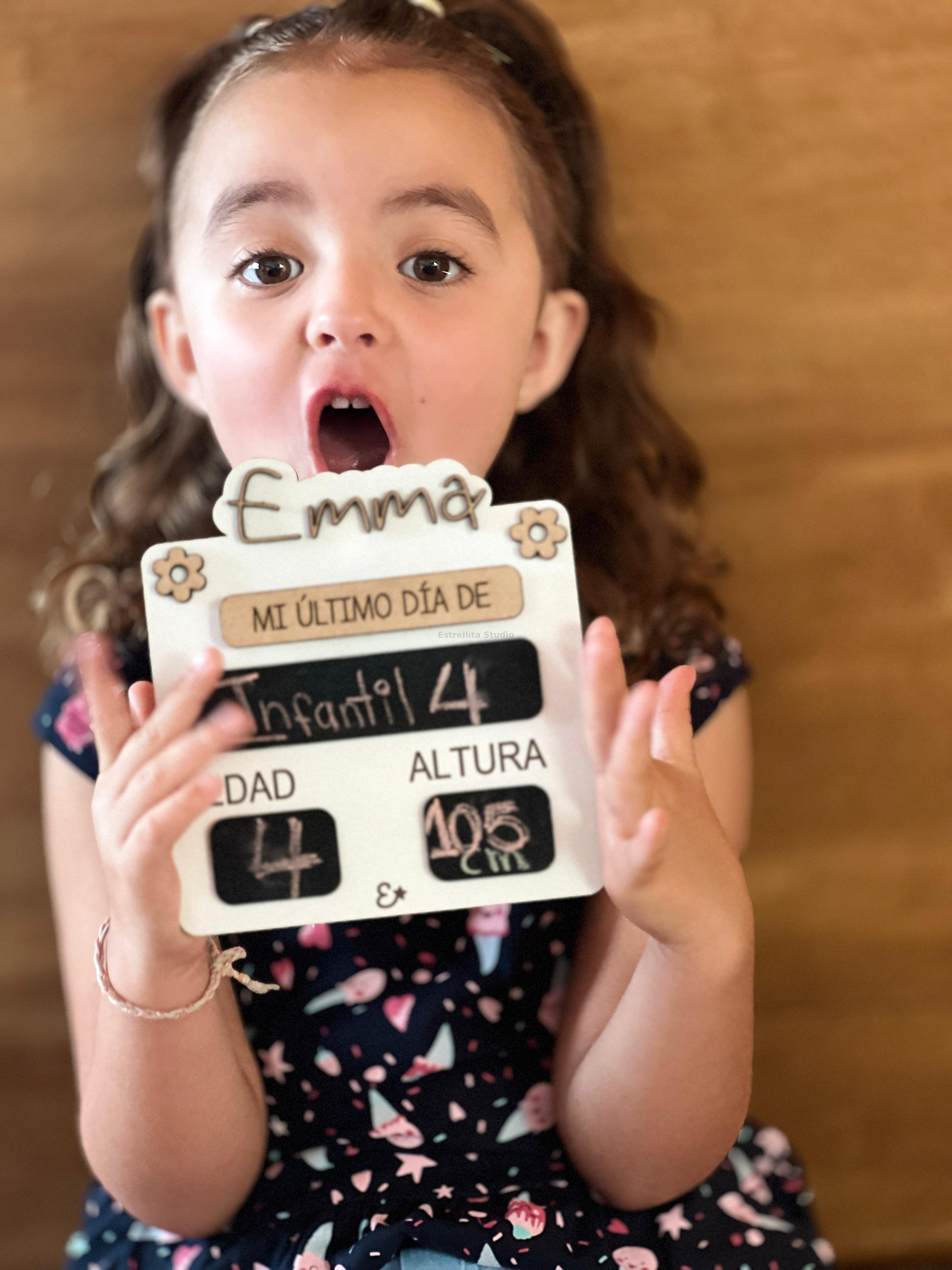 Cartel Primer/Ultimo Día de Cole