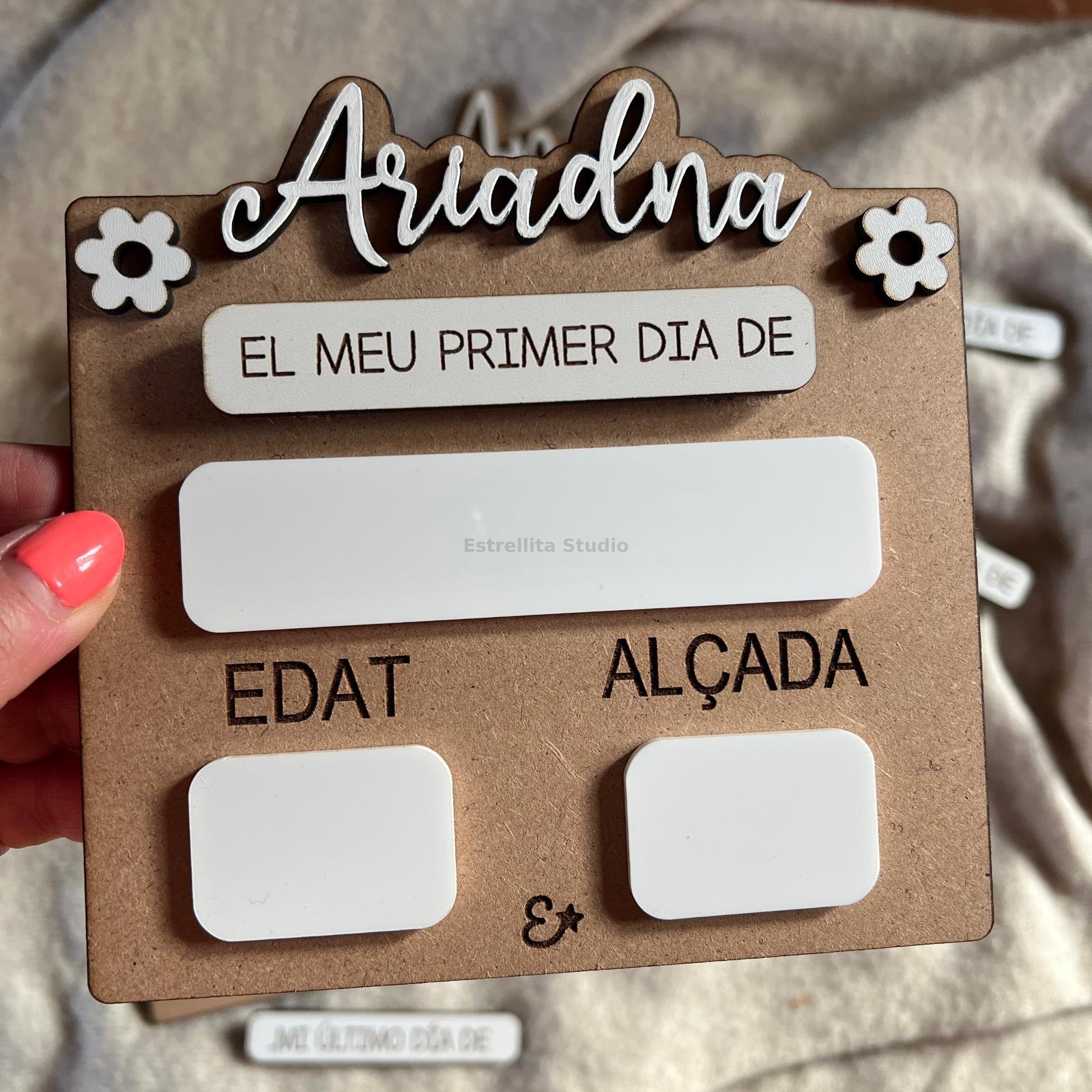 Cartel Primer/Ultimo Día de Cole