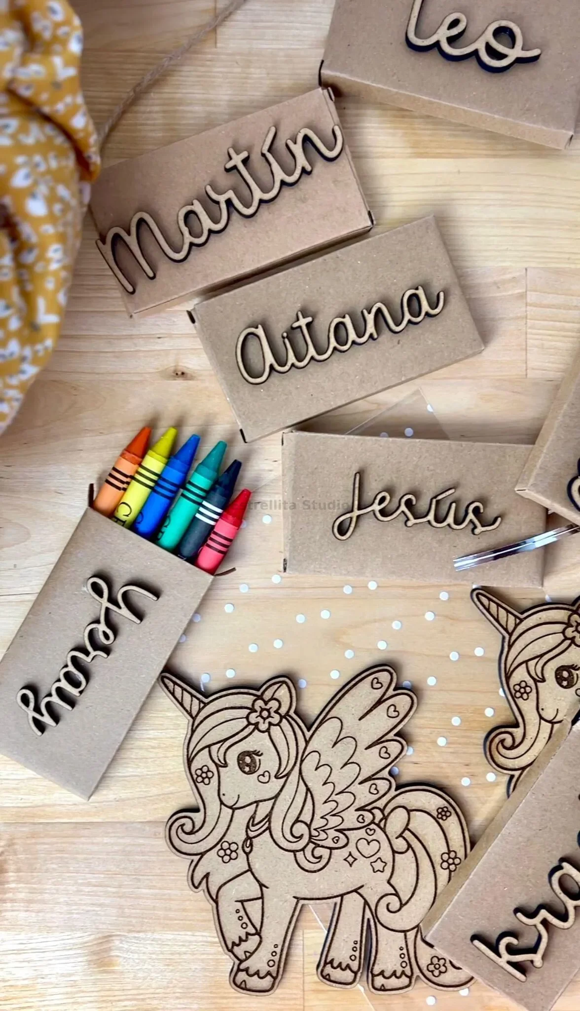 Kit de pinturas infantil