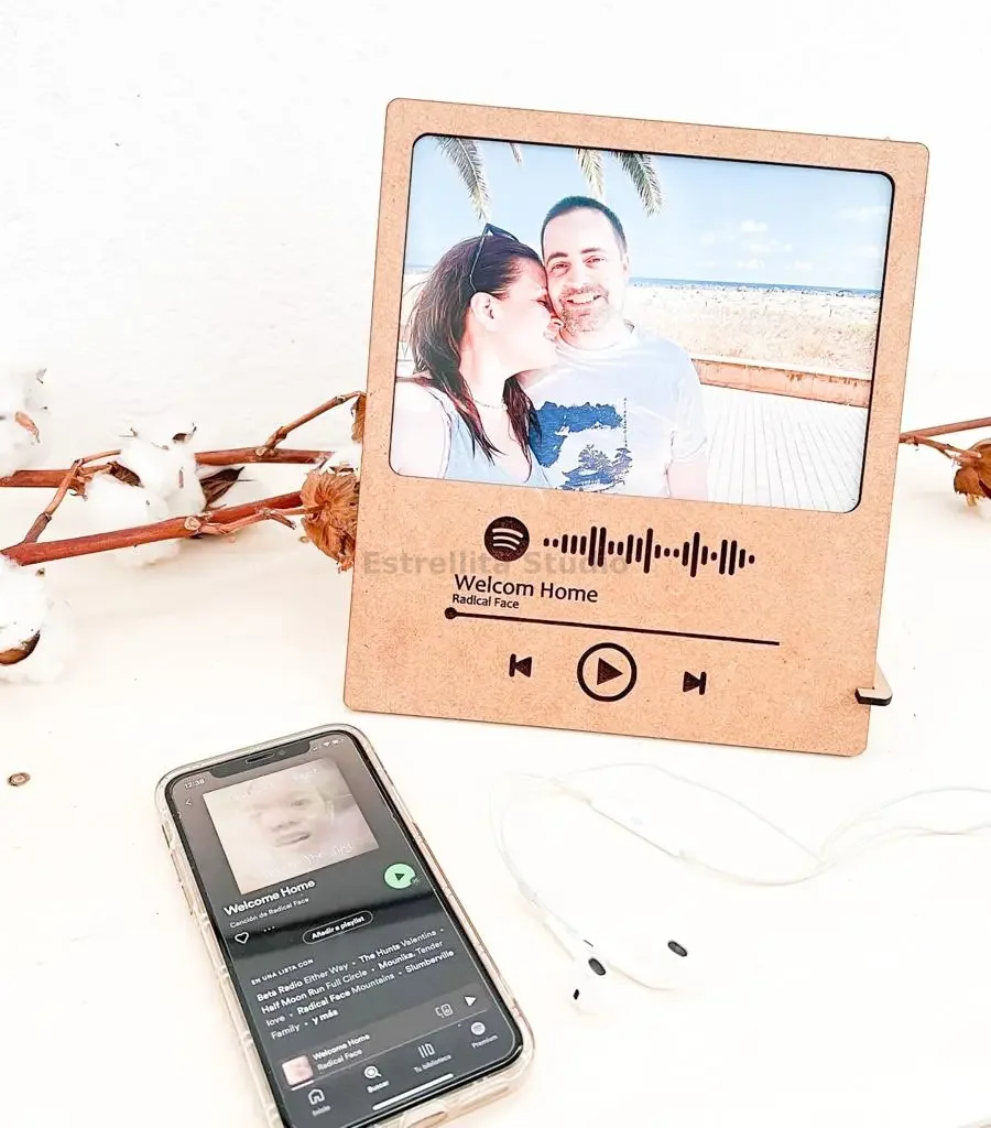 Marco de Fotos Spotify Horizontal