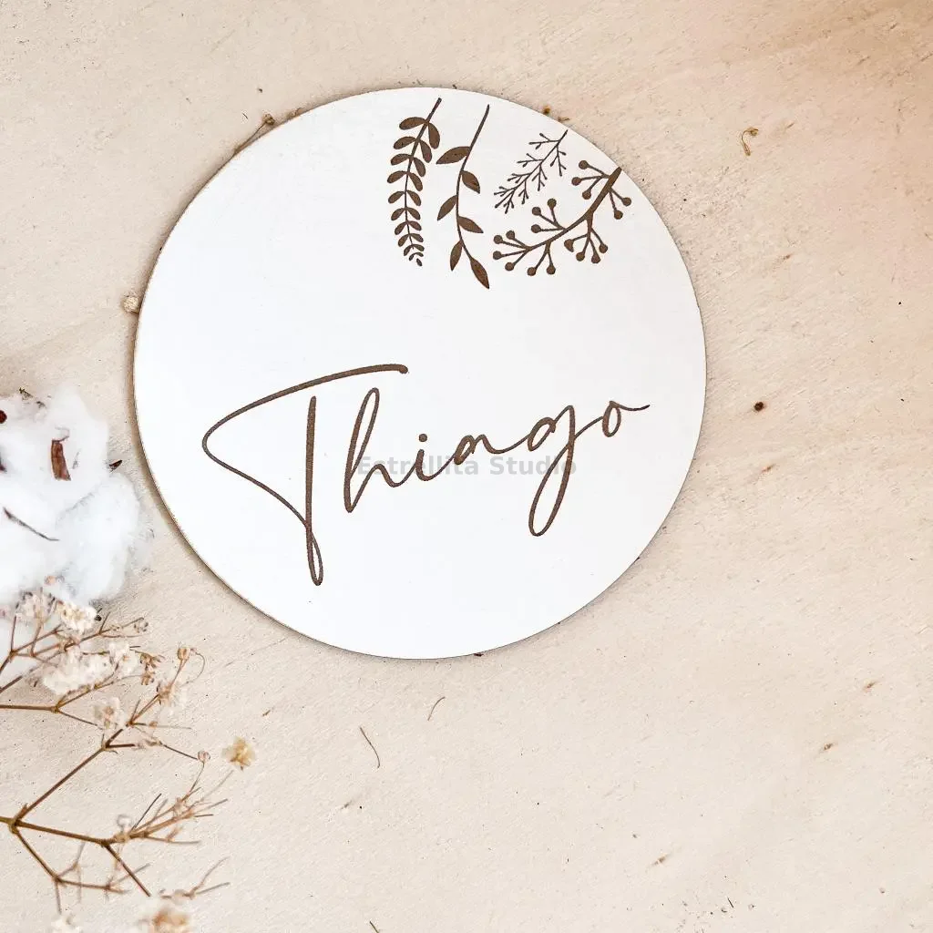 Discos de meses personalizados