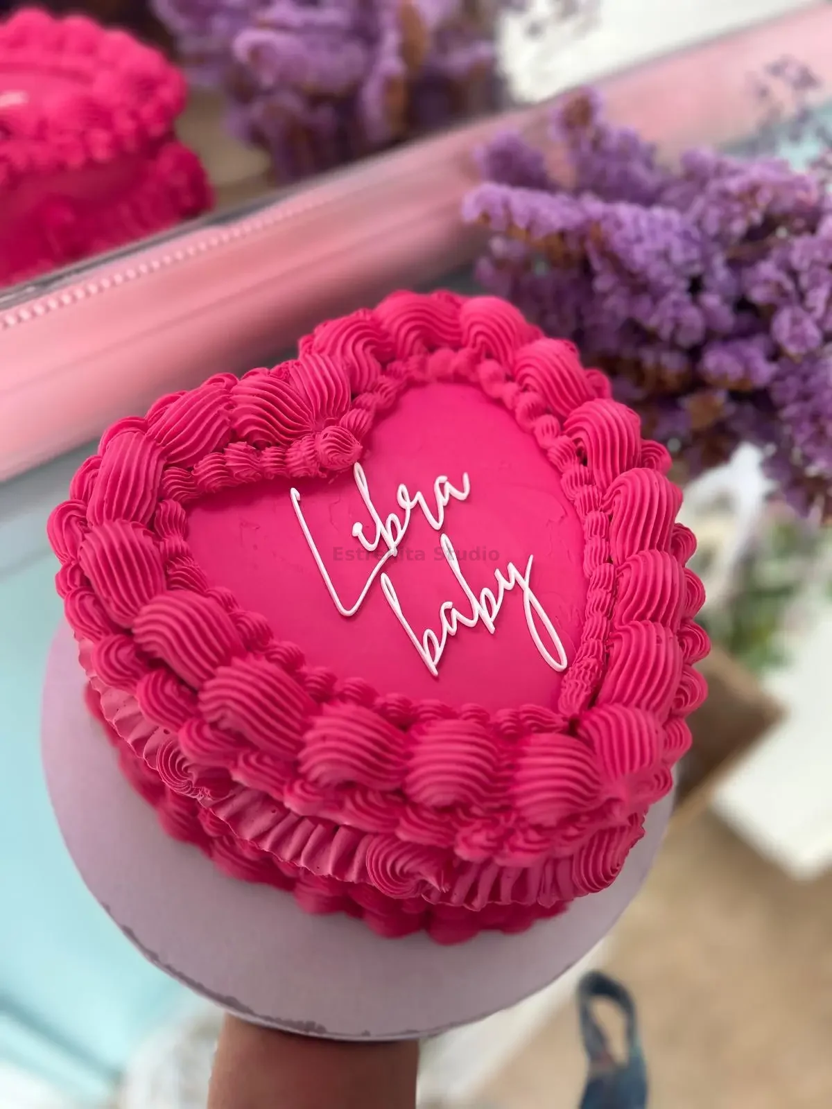 Cake topper metacrilato