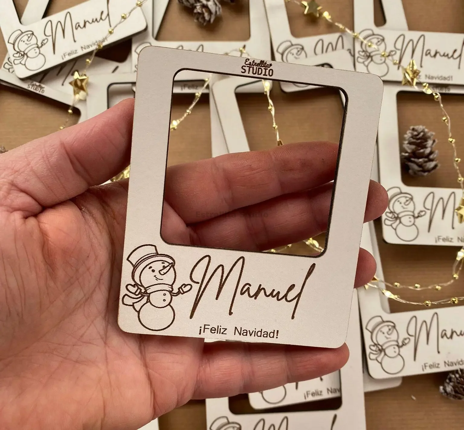 Marco de fotos con imán