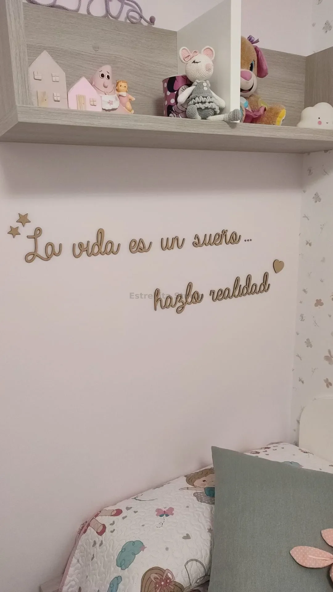 Frases Personalizadas de madera.
