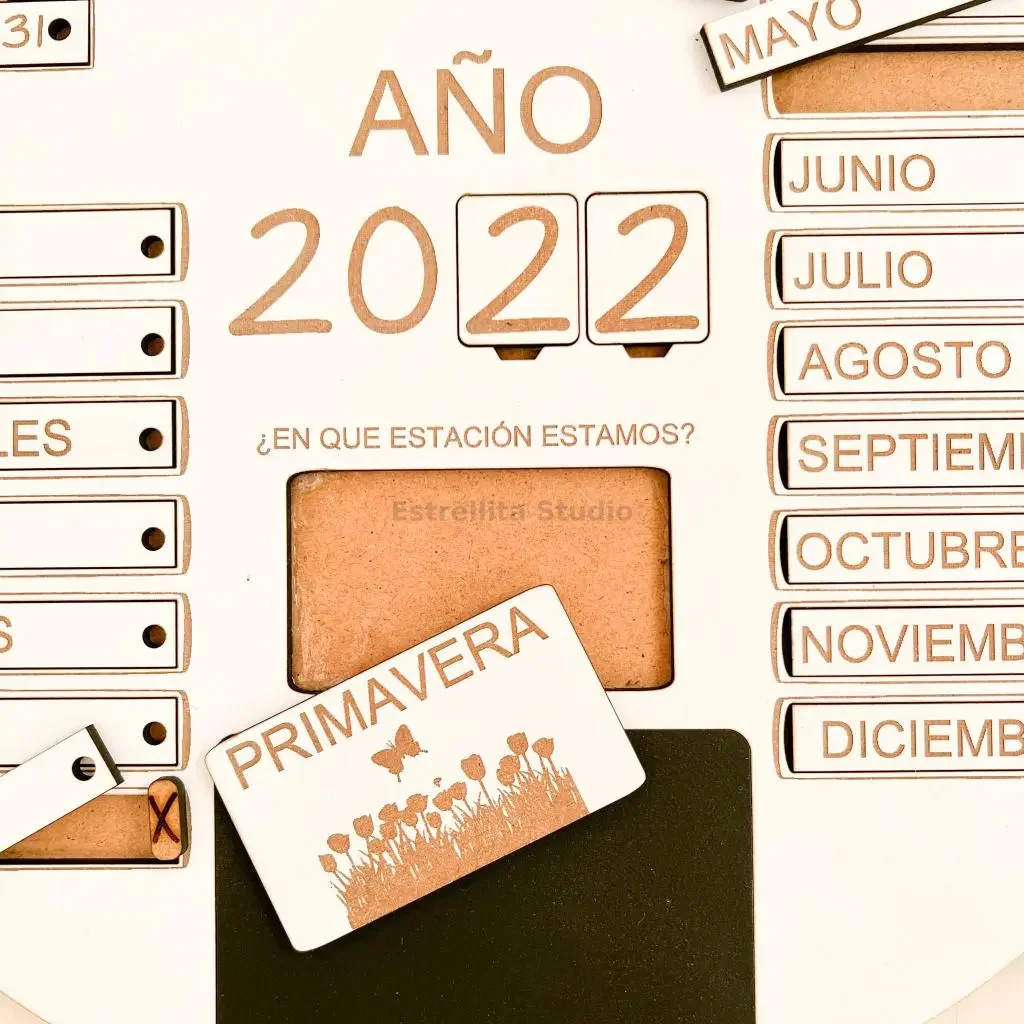 Calendario Infantil Personalizado