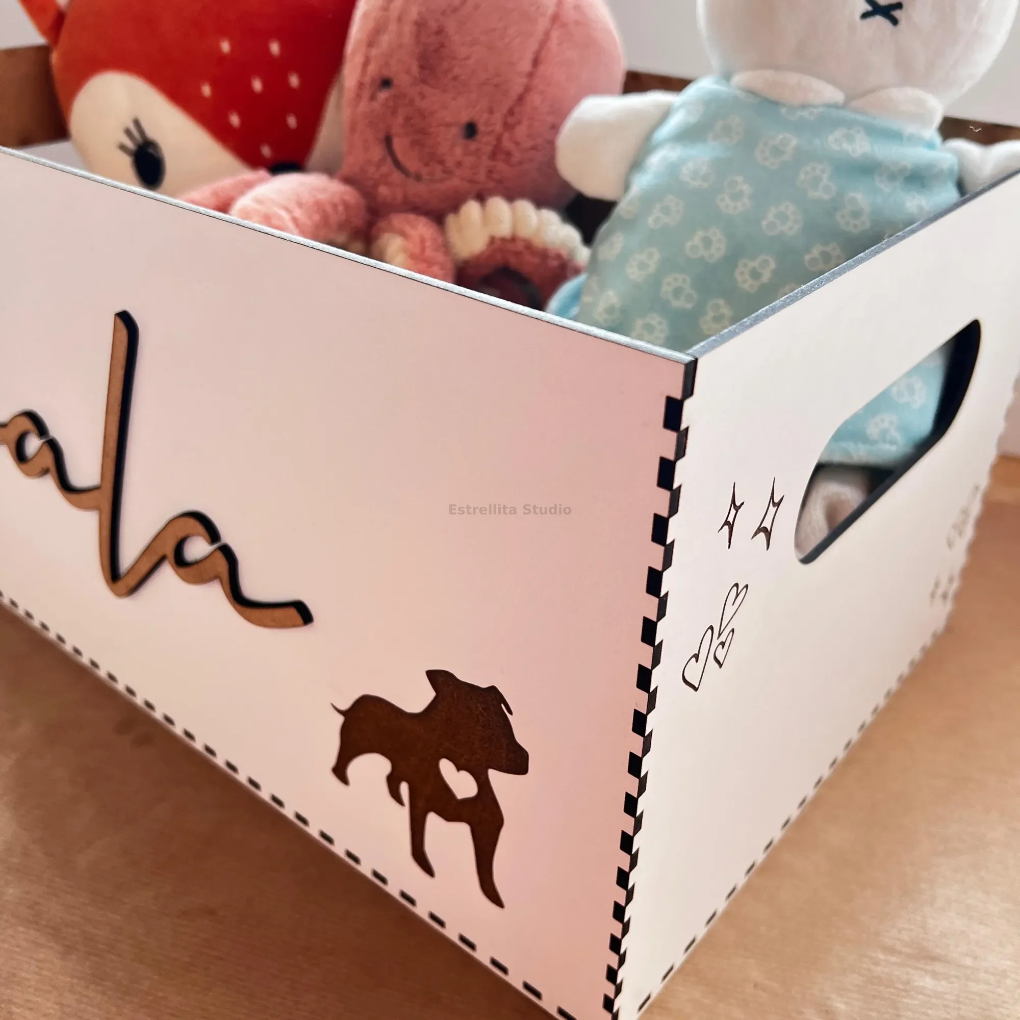 Caja Personalizada de Recuerdos para Bebé