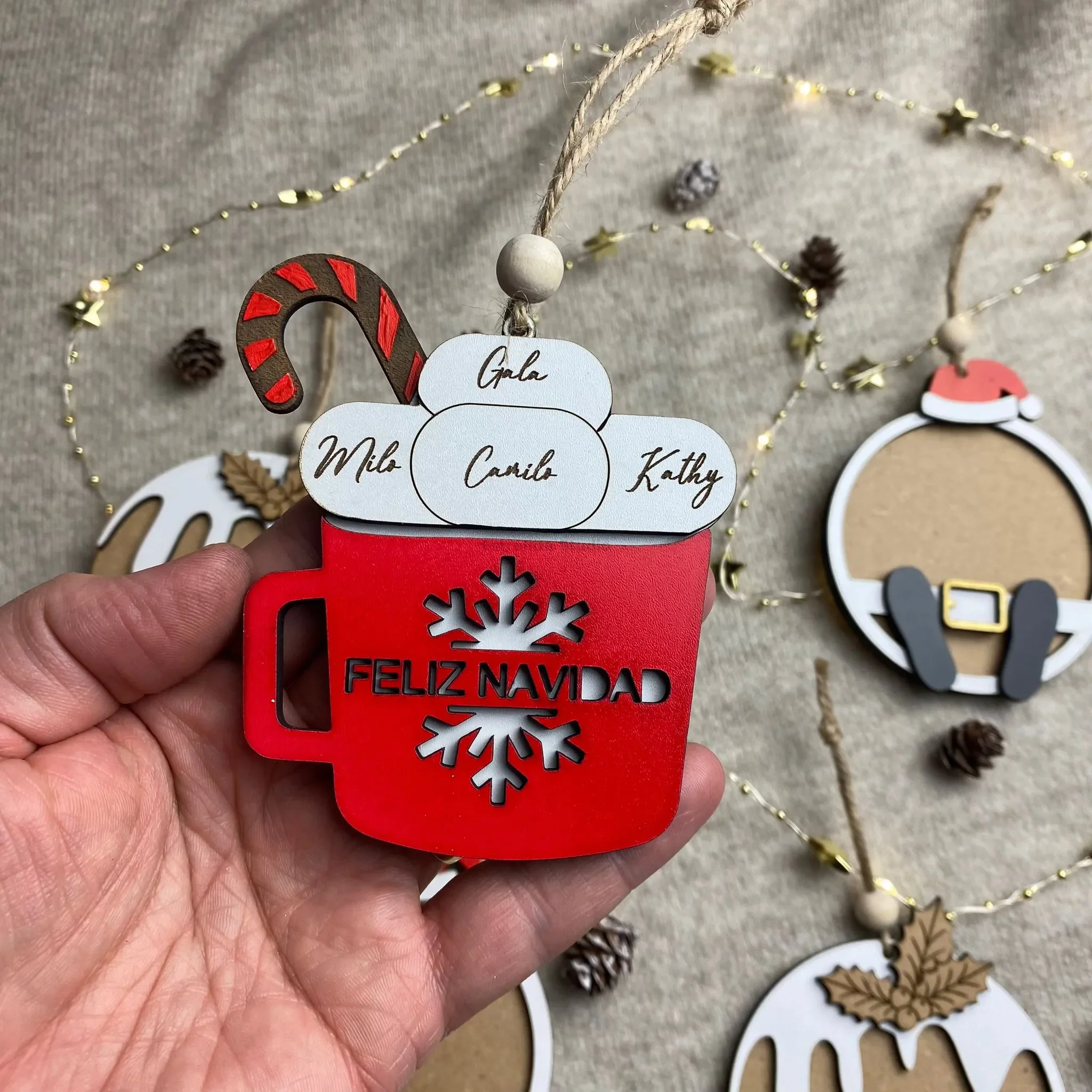 Bola de Navidad Taza