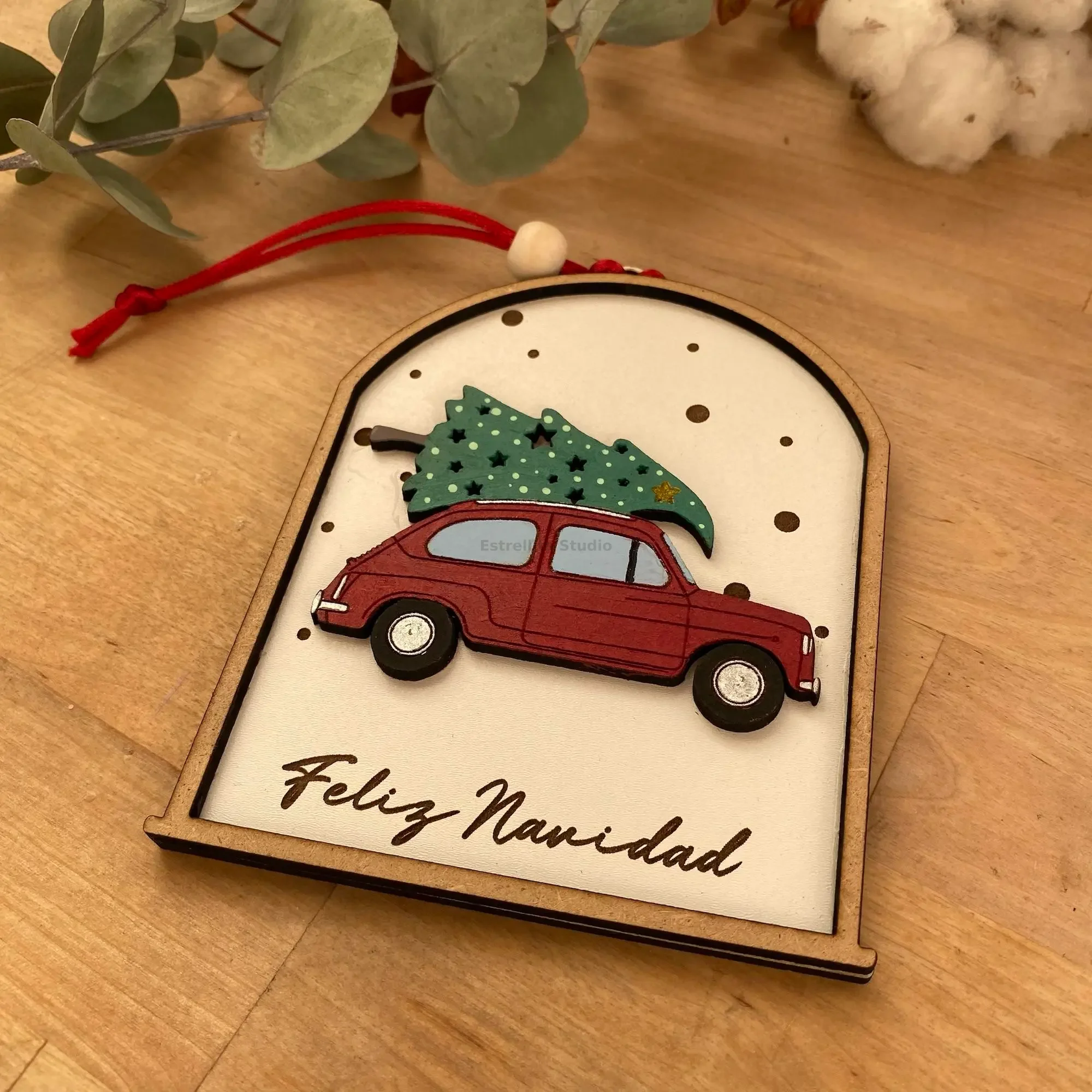 Bola de Navidad Coche