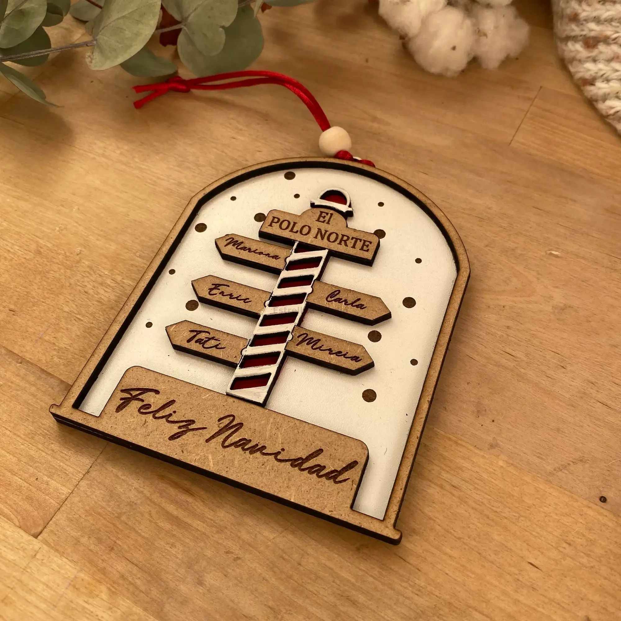 Bola de Navidad Polo Norte